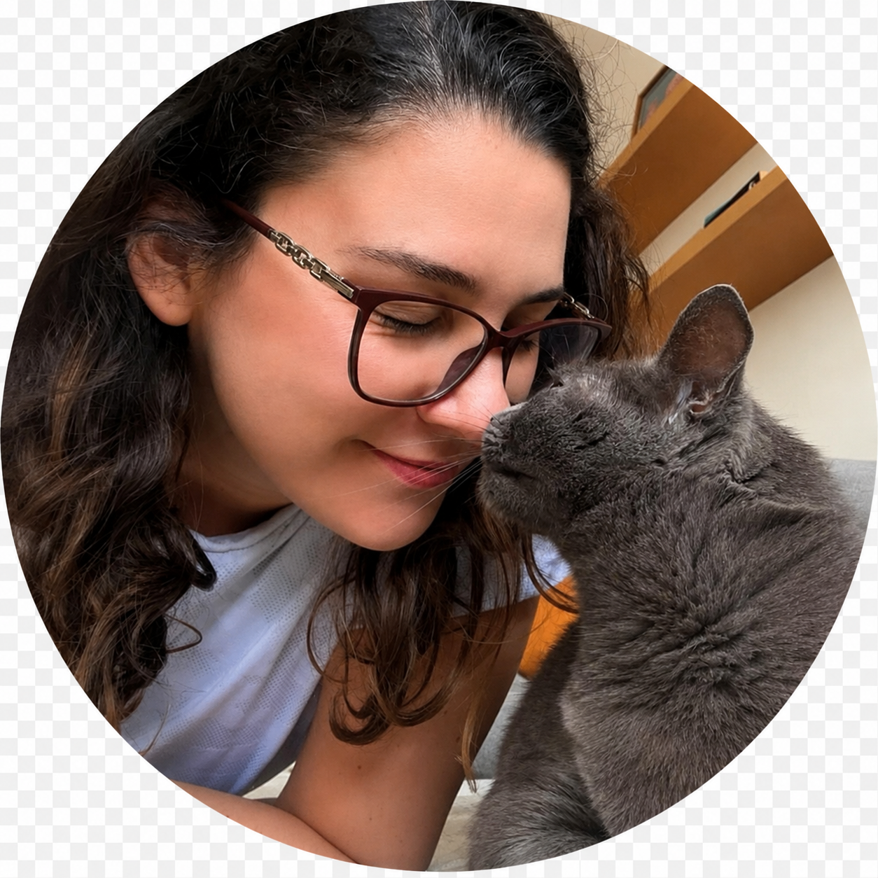 Maitê, cat sitter da Guria dos Gatos